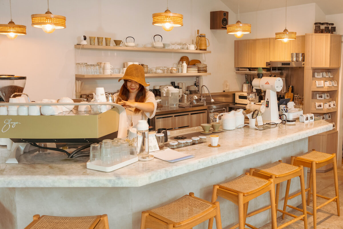 位於台湾一間提供精品咖啡的咖啡店有明心 Grass Mountain Coffee的店內樣貌 02